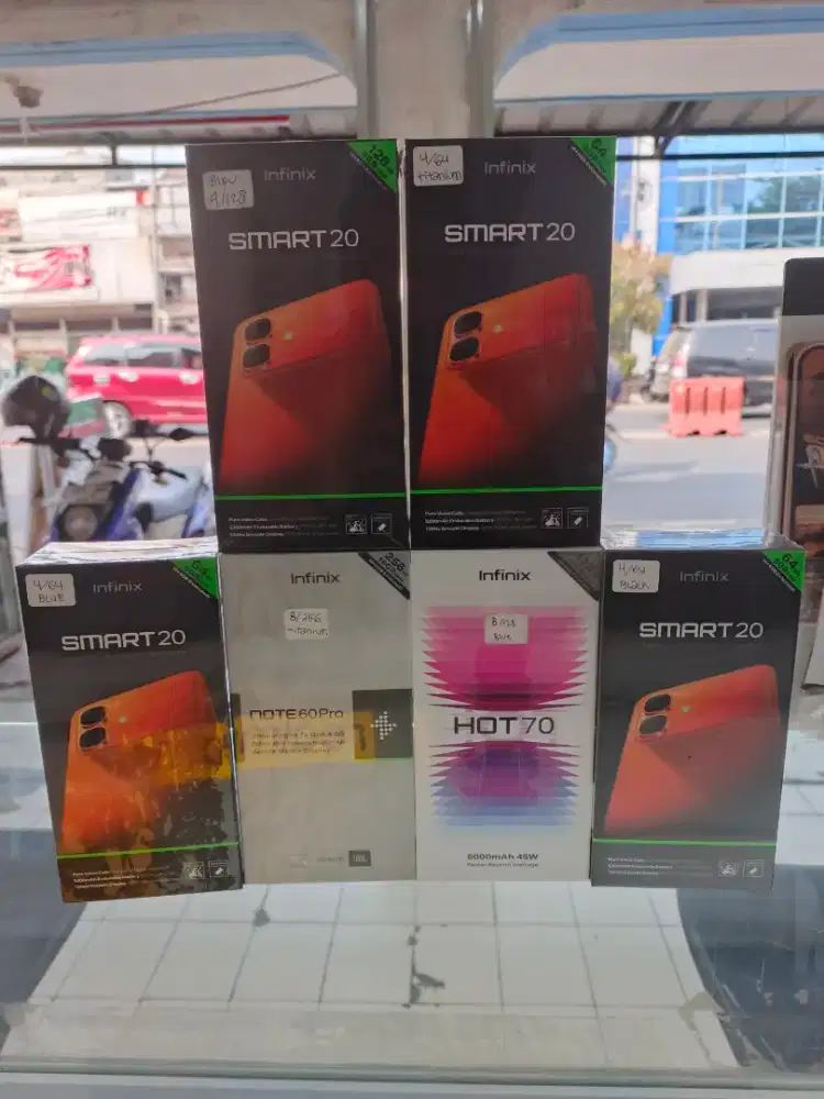 Promo murah Infinix series segelbox resmi