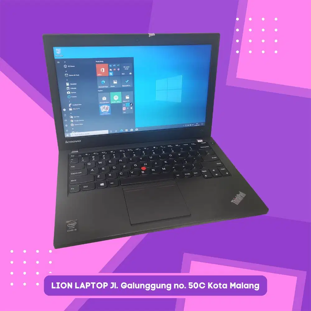 RAM 8GB SSD 256GB Core i5 Murah Lenovo Thinkpad X240 [02|08]