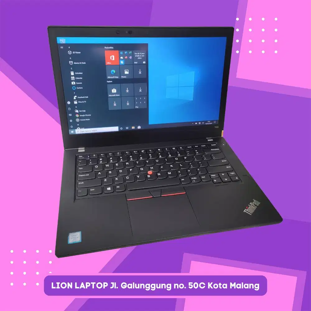 RAM 8GB Core i5 gen 8 Lenovo Thinkpad T480 [02|08]
