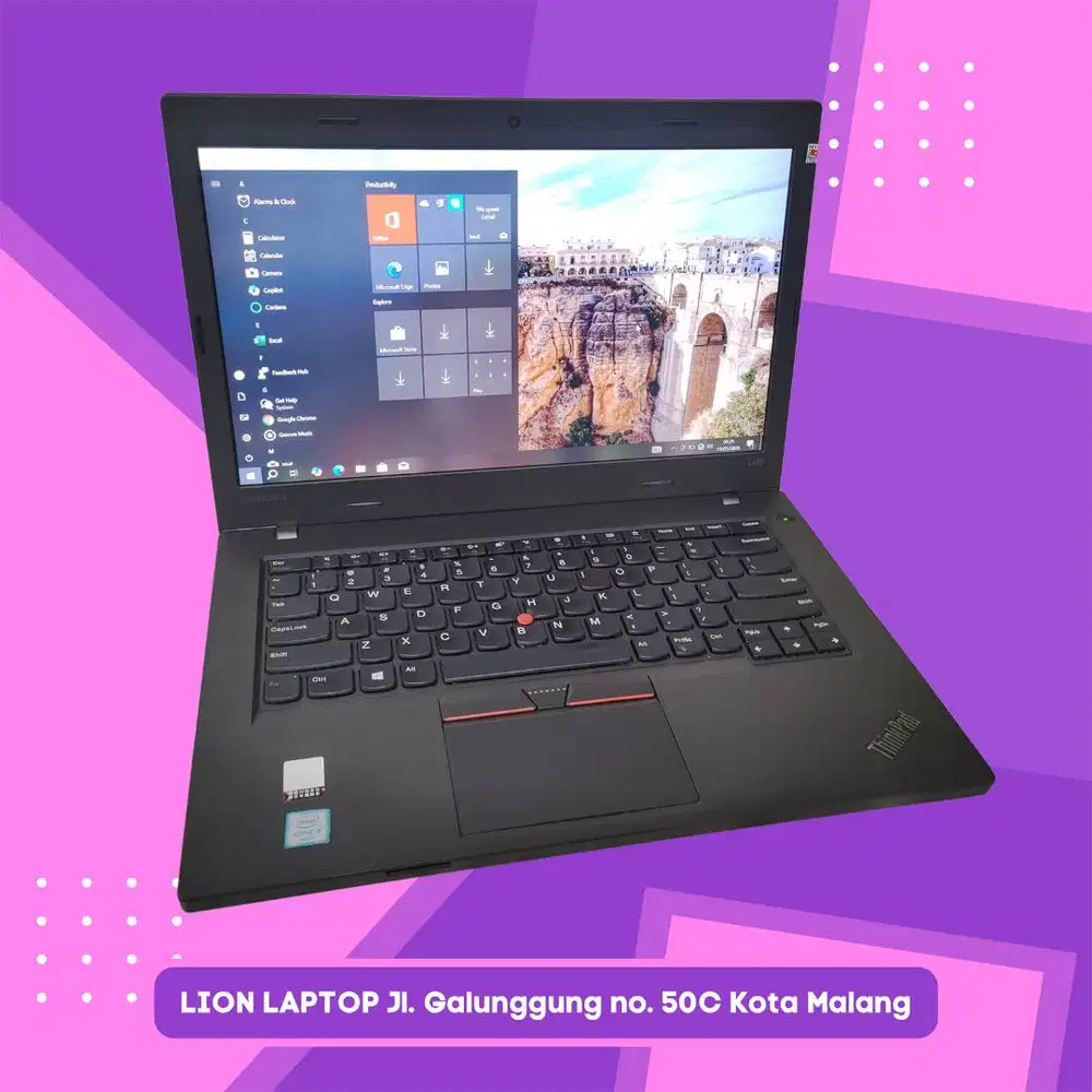 RAM 8GB Core i5 SSD Murah Lenovo Thinkpad L470 [02|08]