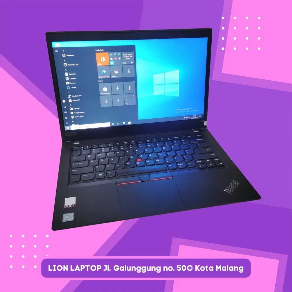Core i7 gen 8 RAM 8GB SSD 256 Lenovo Thinkpad T490 [02|08]