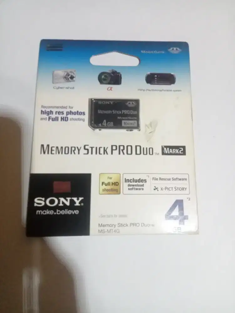 Memory stick pro duo 2gb - 1pcs danMemory stick pro duo 4gb - 2pcs