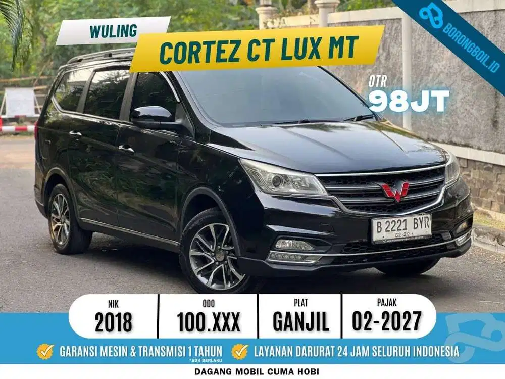 Wuling Cortez CT Lux MT 2018 Hitam