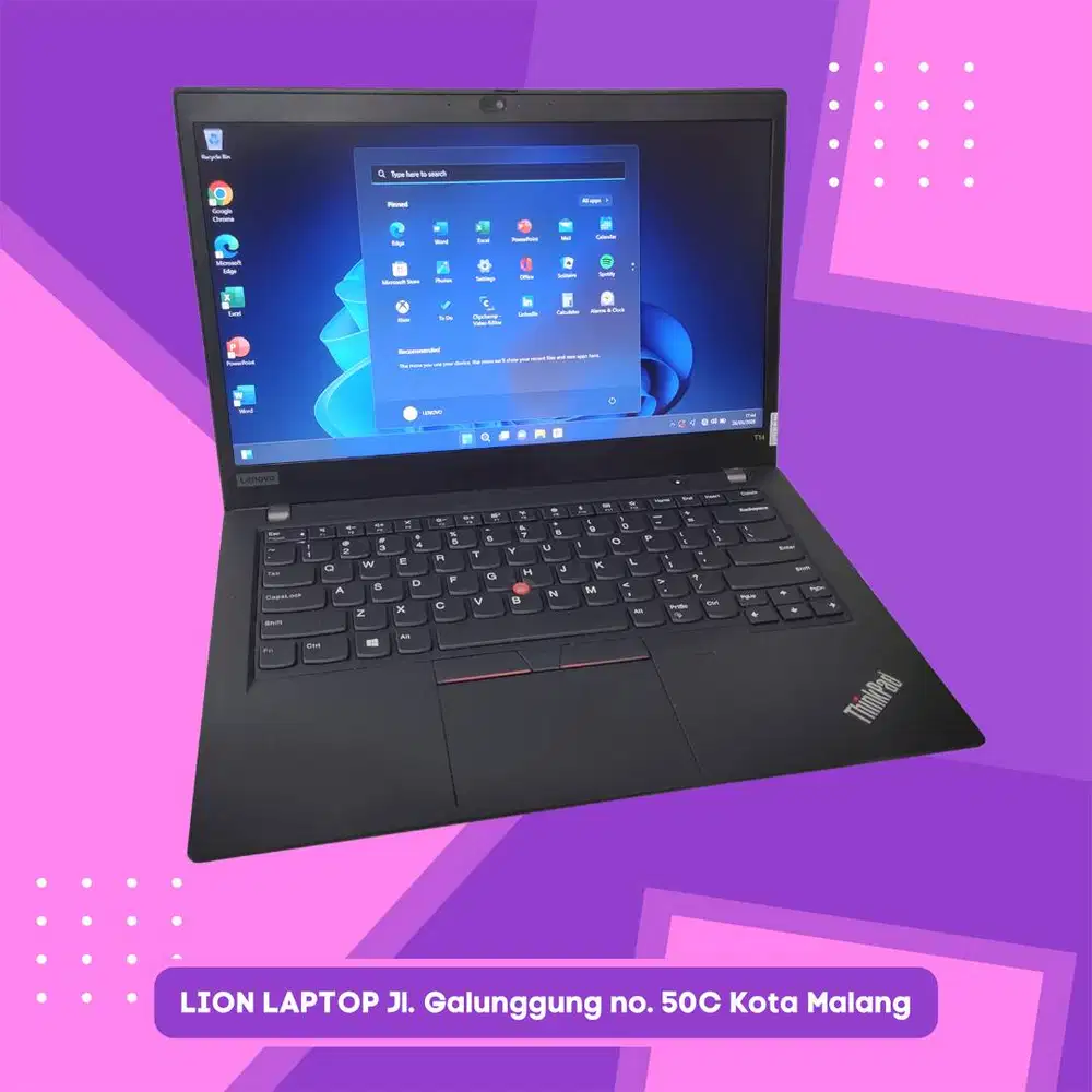 Core i5 Gen 10 RAM 8GB SSD 256GB Lenovo Thinkpad T14 gen 1 [02|08]