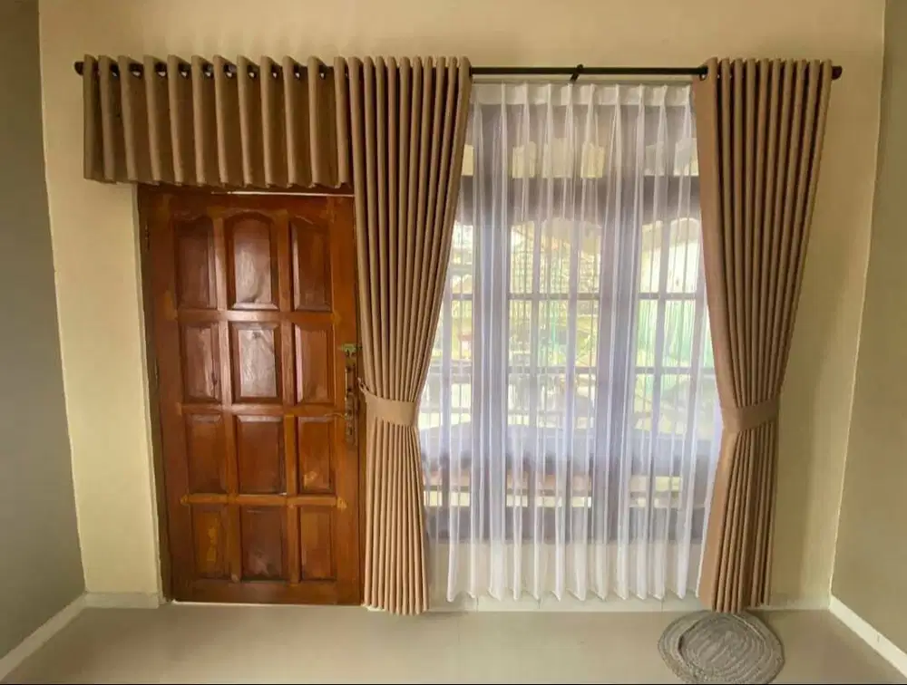 Jasa tukang pasang gorden model terbaru gorden blackout gorden kantor