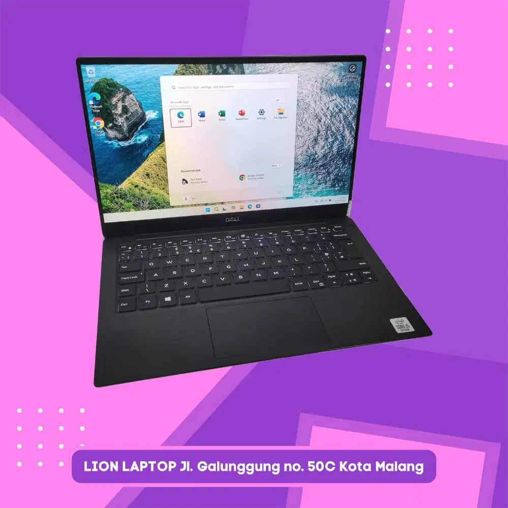 Slim & Ringan Core i5 gen 10 RAM 8 SSD 256 DELL XPS 13 7390 [02|08]