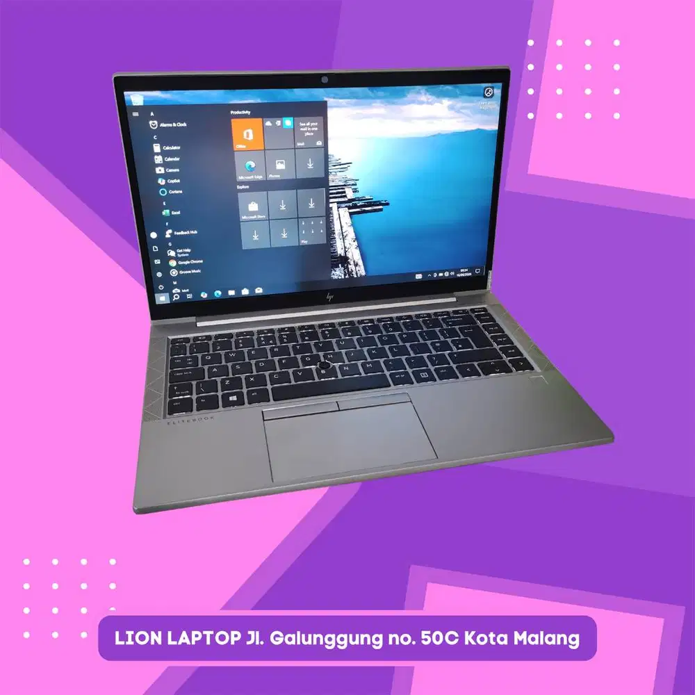 RAM 16GB Alumunium Body Core i5 Gen 10 HP Elitebook 840 G7 [02|08]