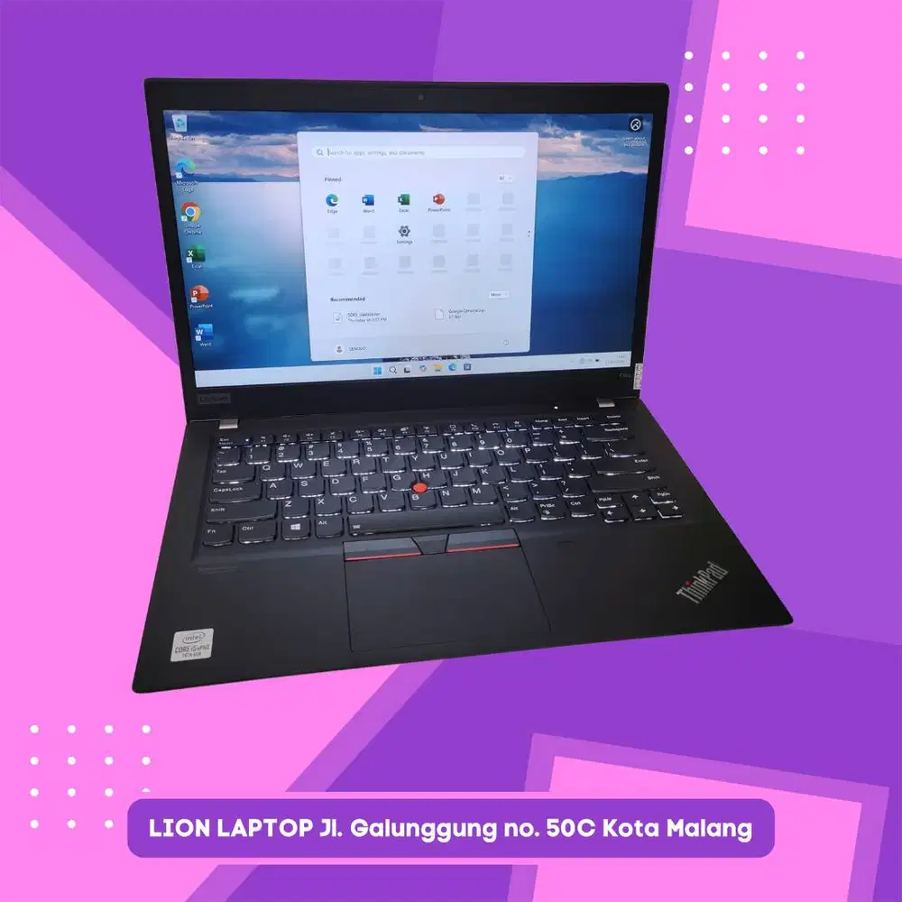 RAM 16GB Slim Core i5 Gen 10 SSD 256GB Lenovo Thinkpad T14s [02|08]