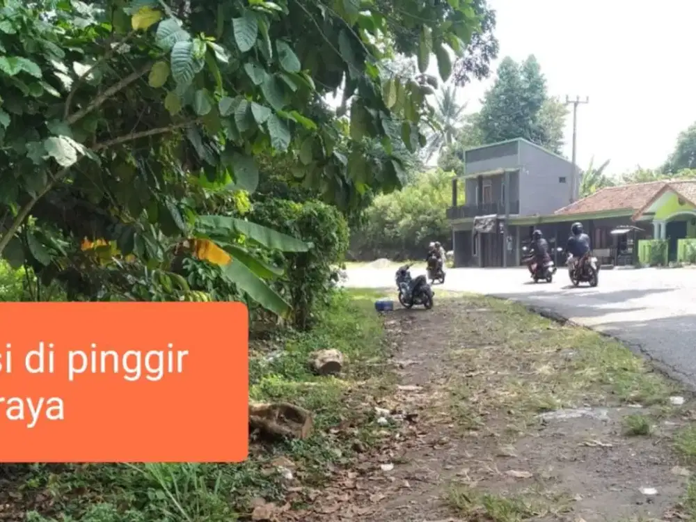 Dijual Tanah di Cikalong Kulon Cianjur, Strategis Pinggir Jalan Raya
