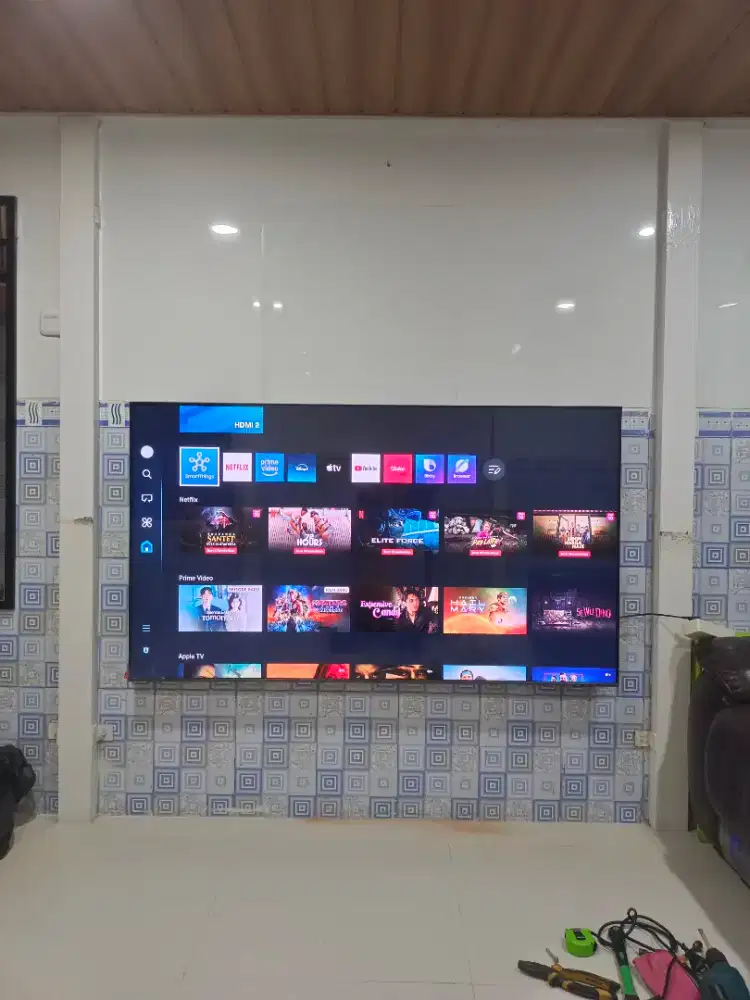 Braket tv pasang bracket tv,jasa pasang TV surabaya