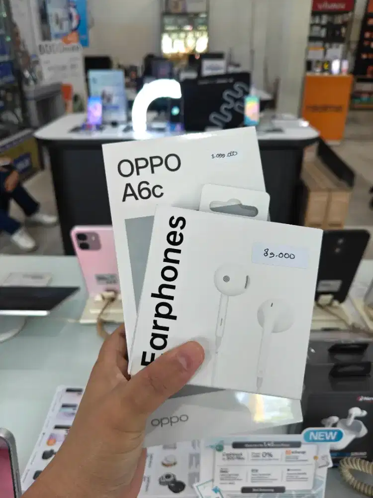 Ready oppo A6c gratis earphone kabel oppo ram 4+8/64gb