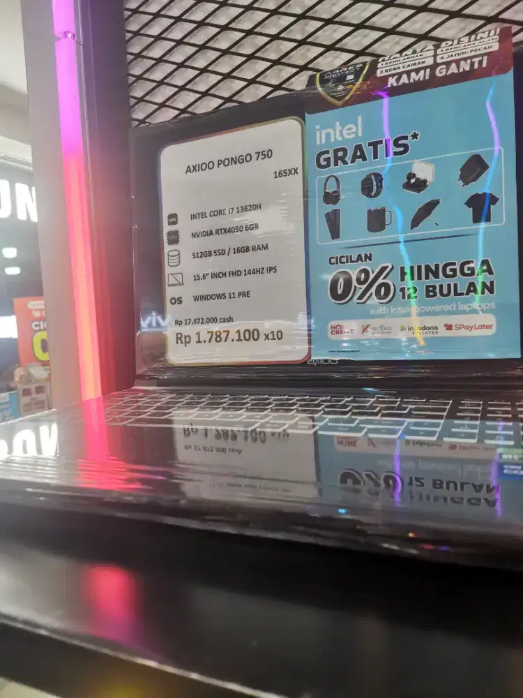 AXIOO PONGO 750 PROMO CICILAN 0%