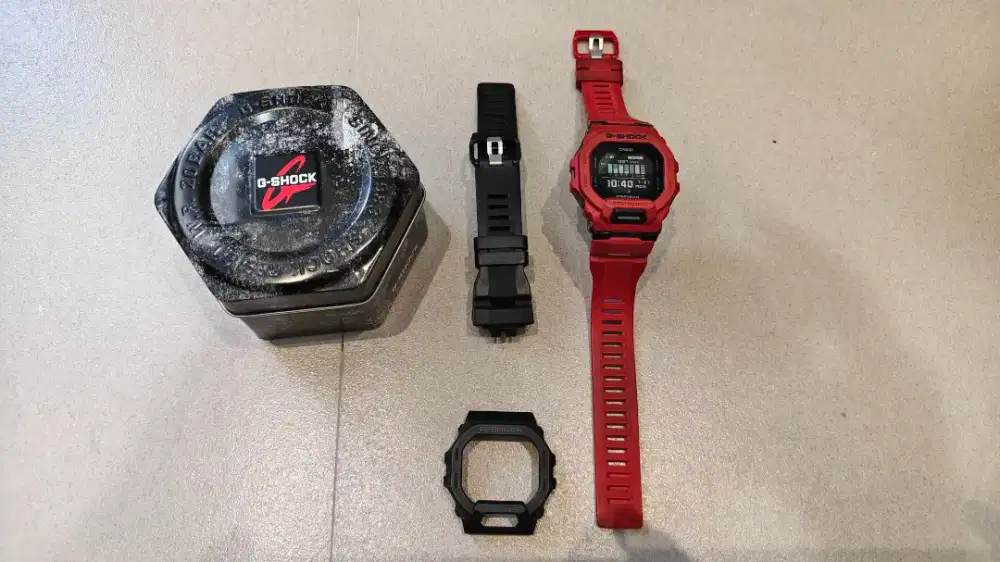 Spesial RED Jam G-Shock GBD-200 GSHOCK