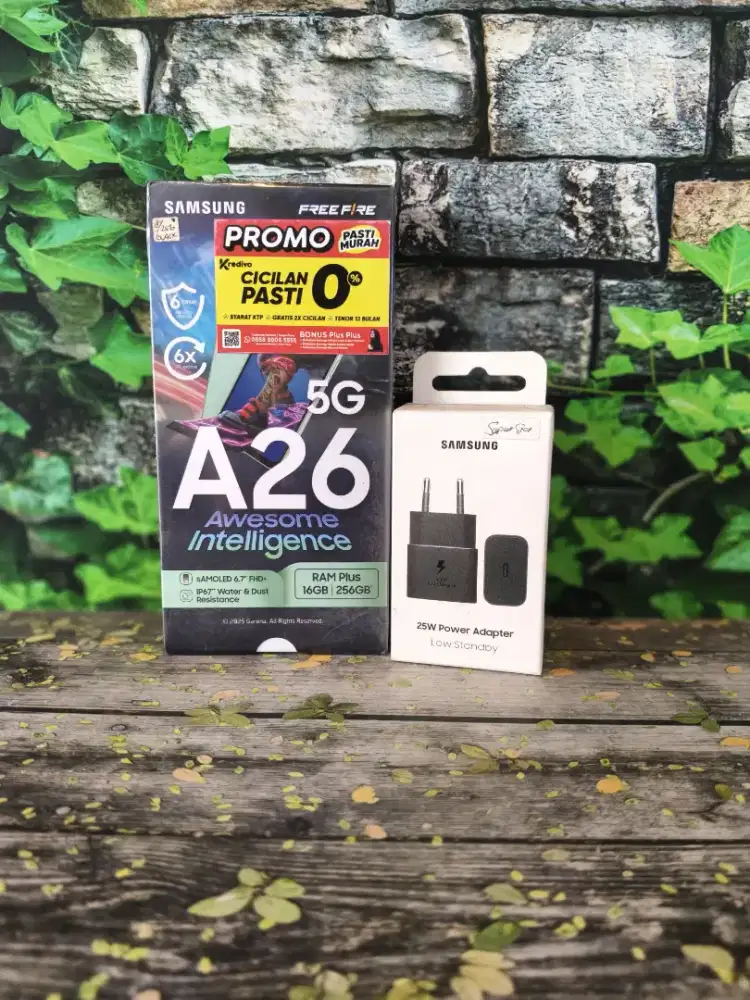 Samsung a26 5G 8/256 free adaptor