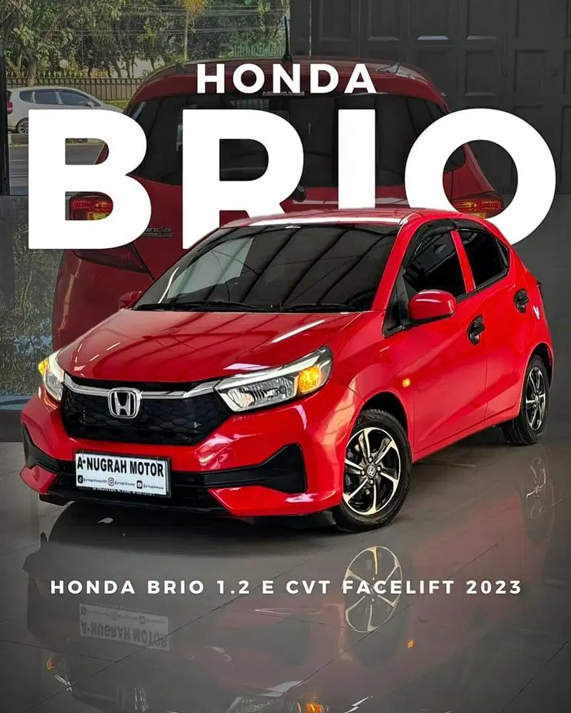 KILOMETER 40RIBU !! Honda NEW BRIO E MATIC FACELIFT 2023 || ANM