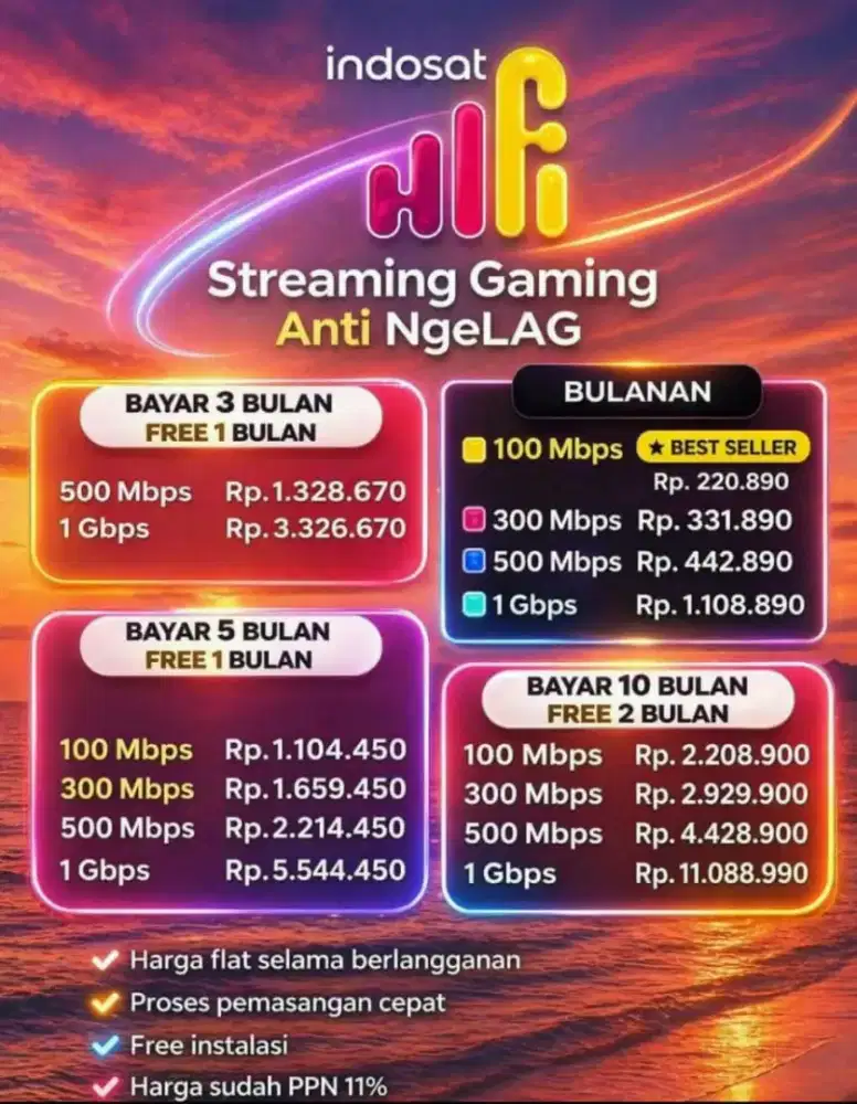 PROMO MERDEKA HIFI DAN XL SATU