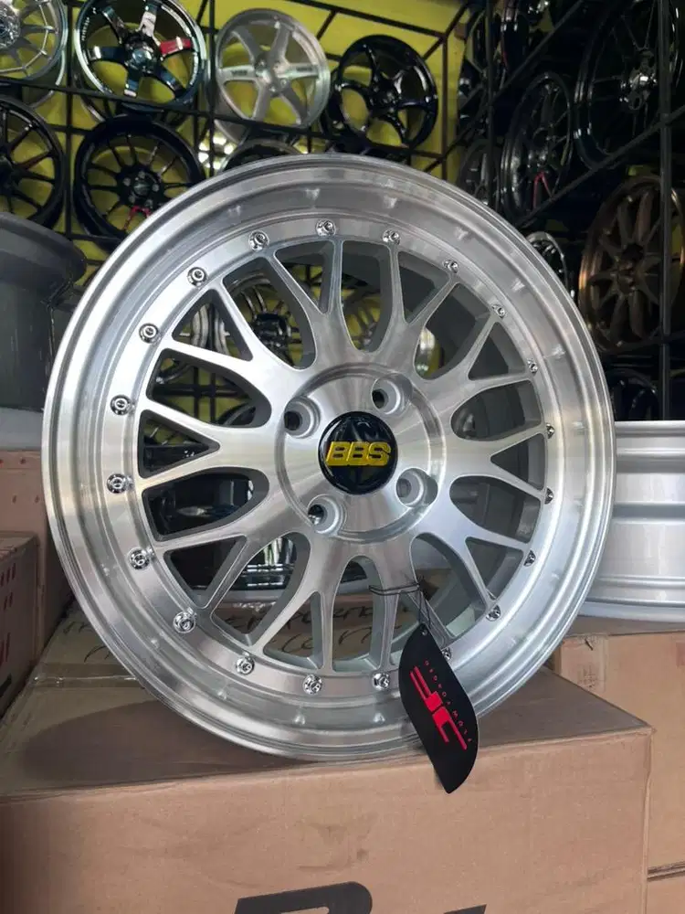 VELG BBS LM R15*6,5 H4*100 Jazz,Brio,Mobilio,Freed,Agya,Ayla,Yaris