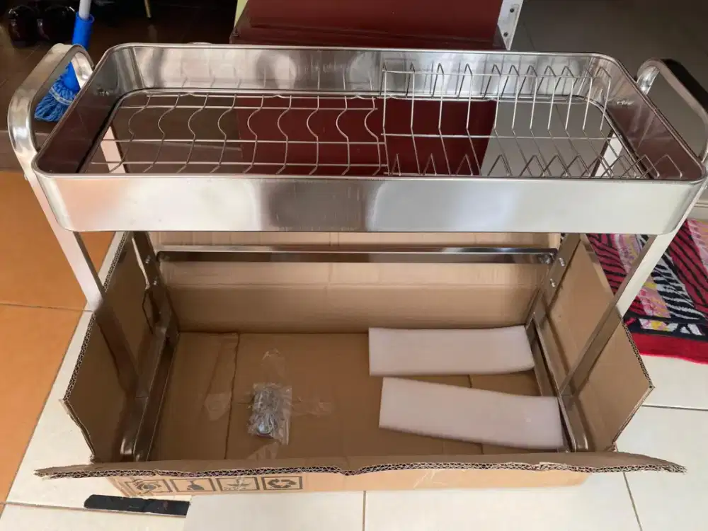 Rak piring stainless