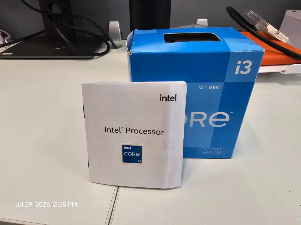 Processor Intel Core i3-12100F BOX (8 Threads) - 4.30 GHz