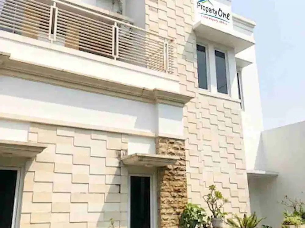 Dijual rumah 3 lantai di cluster tampak siring duta bintaro