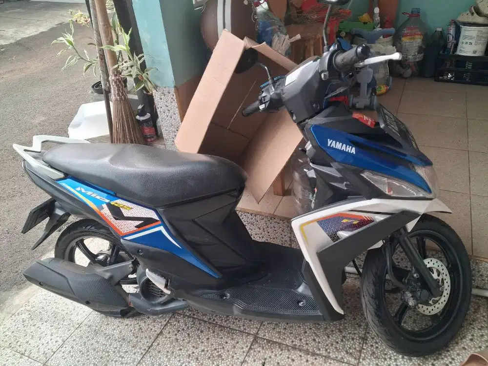 Yamaha Mio M3 125 Tahun 2022 - Biru Mulus, Surat Lengkap, Siap Pakai!