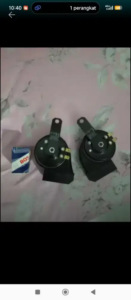 Klakson denso keong + relay masih baru belum pernah dipakai