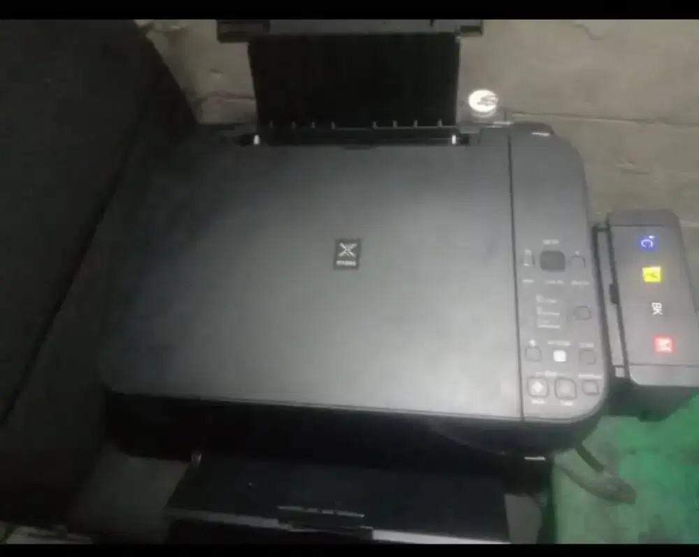 Printer canon mp287 bisa print  tinta penuh normal tinggal pakai