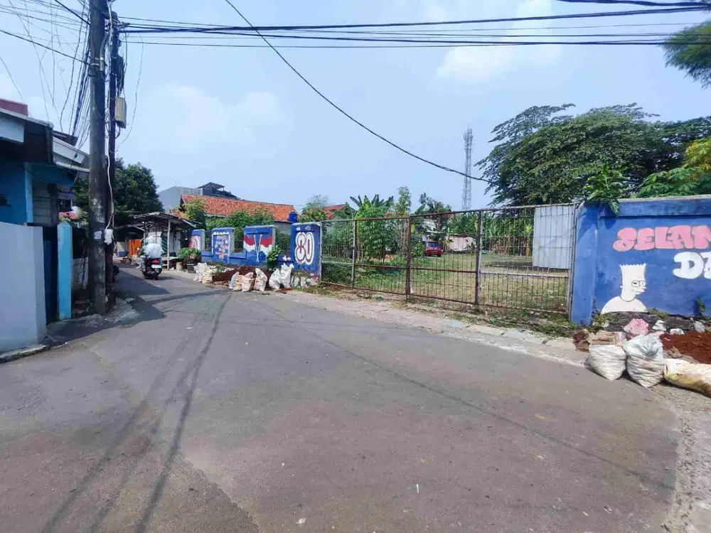 MURAH JUAL CEPAT 1230m TANAH KAVLING PERUMAHAN SERUA TANGSEL CIATER BSD SERPONG