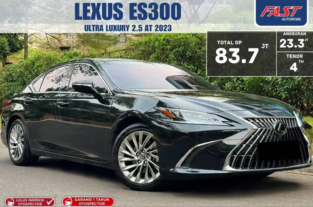 LEXUS ES300 HYBRID ULTRA LUXURY 2023 2.5 AT LOW KM.19RB PAJAK PANJANG
