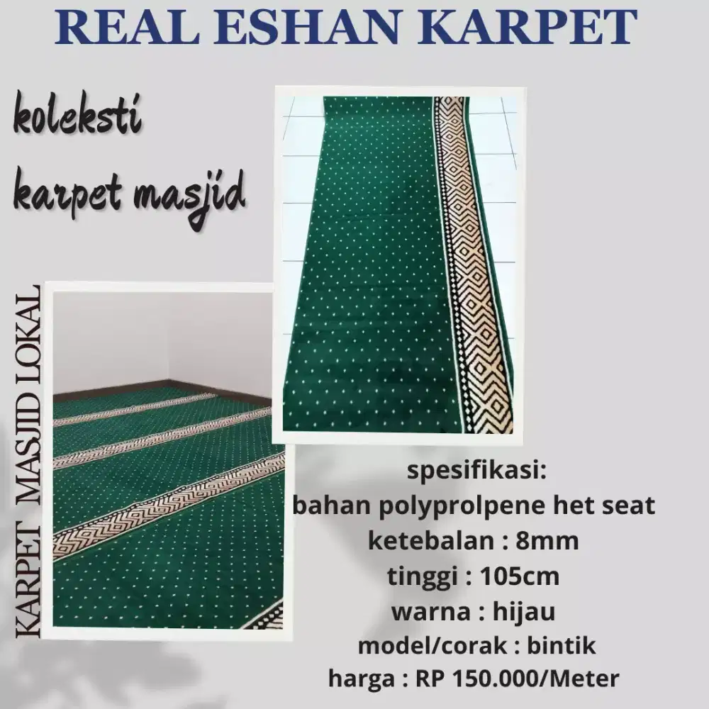 jual karpet masjid lokal terjangkau