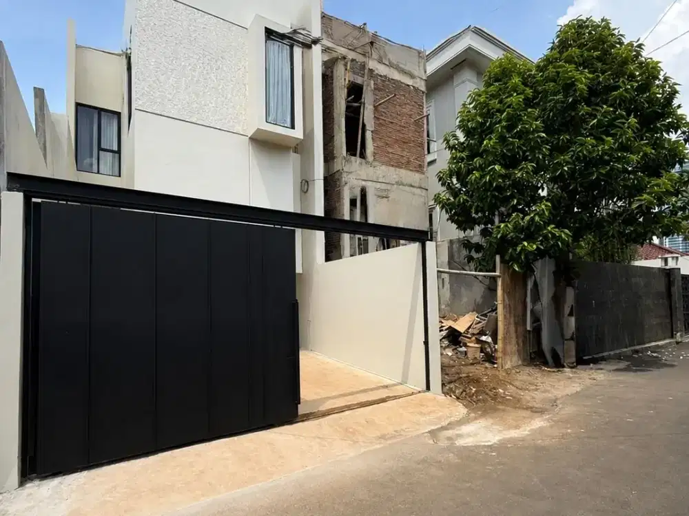 RUMAH BARU DALAM KOMPLEK KEMANG BARAT JAKSEL SIAP HUNI DIJUAL