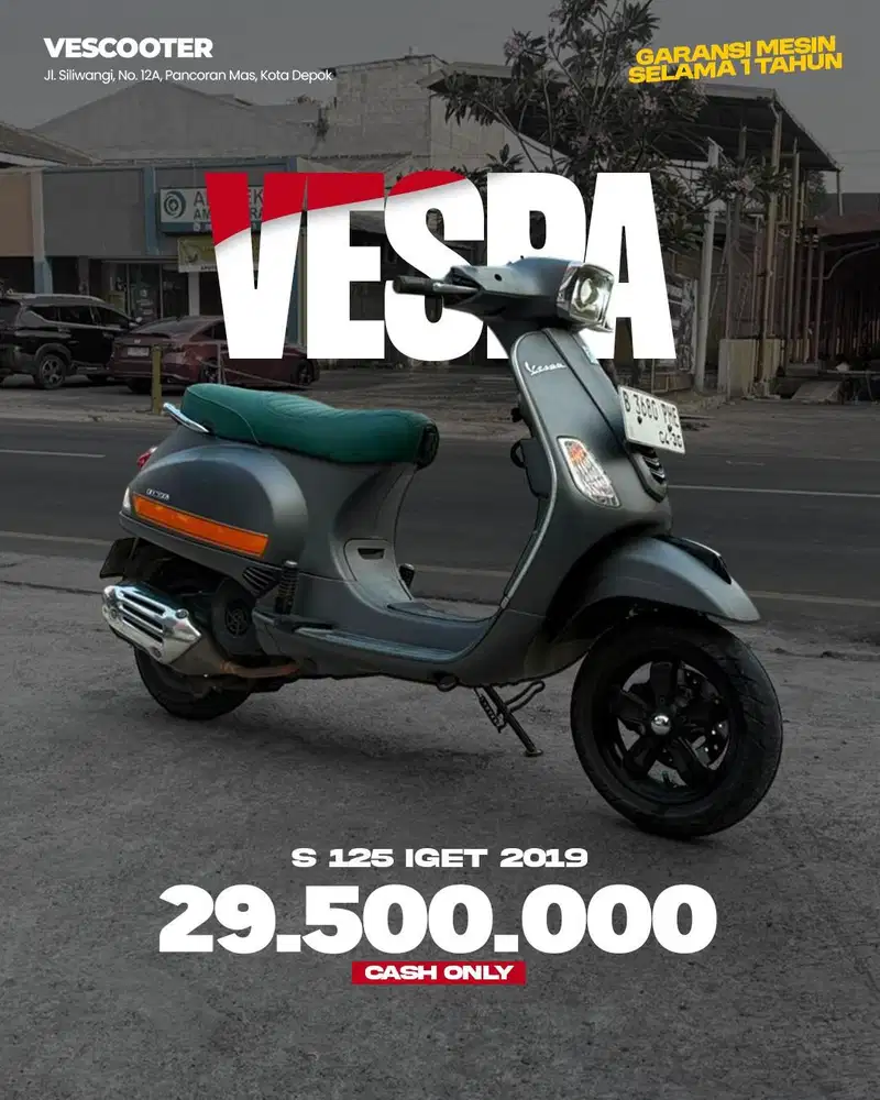 PIAGGIO VESPA MATIC VESPA S 125 IGET 2019