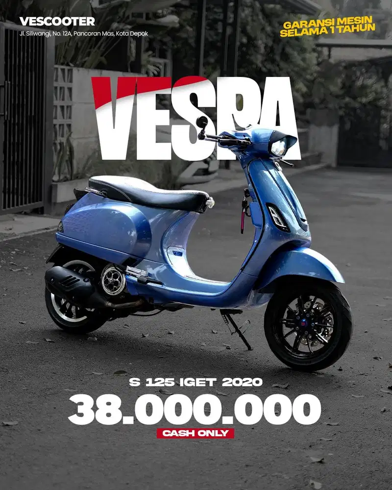 PIAGGIO VESPA MATIC VESPA S 125 IGET FACELIFT 2020