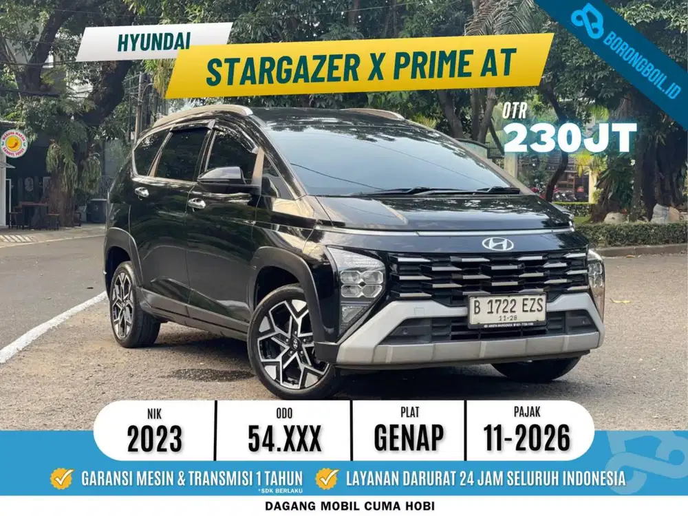 Stargazer X Prime ivt Capt Seat 2023 Hitam