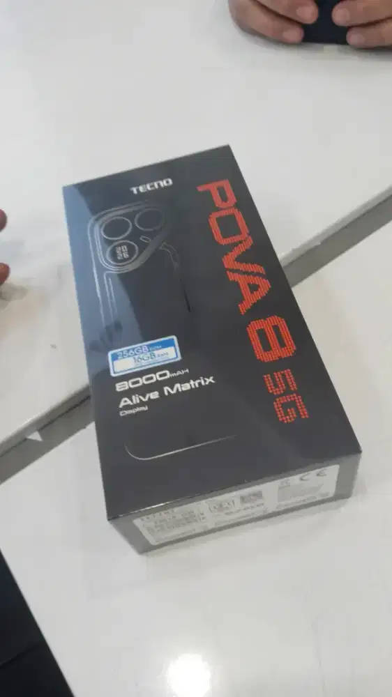 PROMO CASHBACK TECNO POVA 8, BATERAI BADAK 8000 mAh