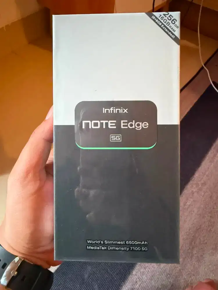 infinix note edge 8/256 segel