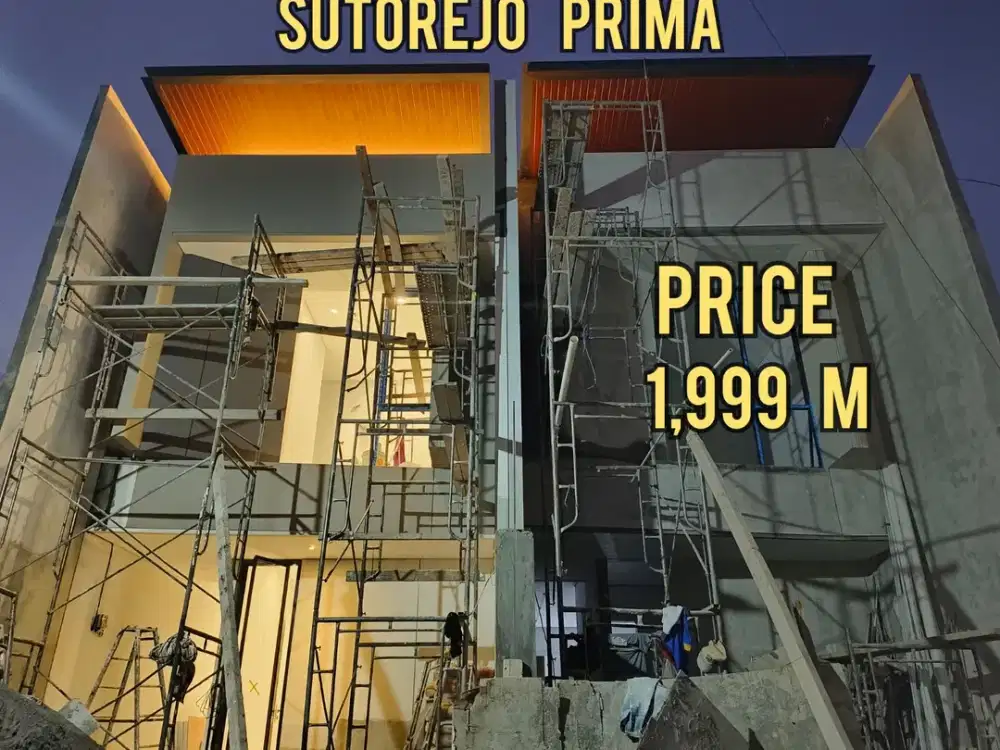 BARU GRESS RUMAH SUTOREJO PRIMA SURABAYA TIMUR.  DEKAT ITS, UNAIR, MERR, MULYOSARI, PAKUWON CITY, GALAXY MALL, KERTAJAYA, DHARMAHUSADA, Dll  Ukuran :