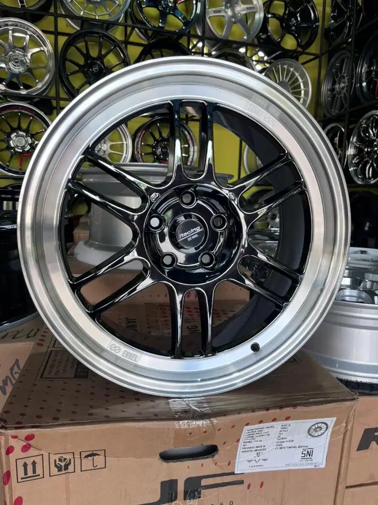 VELG RPF1 BLACK CHROME R18*8.5 H5*114.3