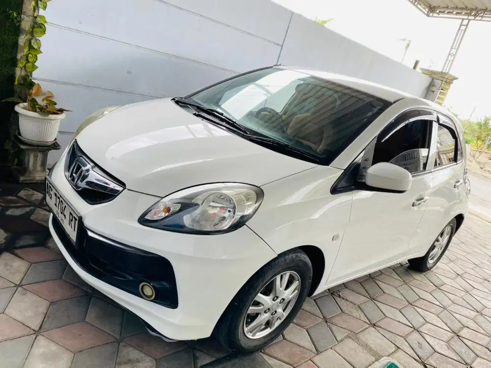 Brio Putih 2016 E satya mt manual wipper belakang ada