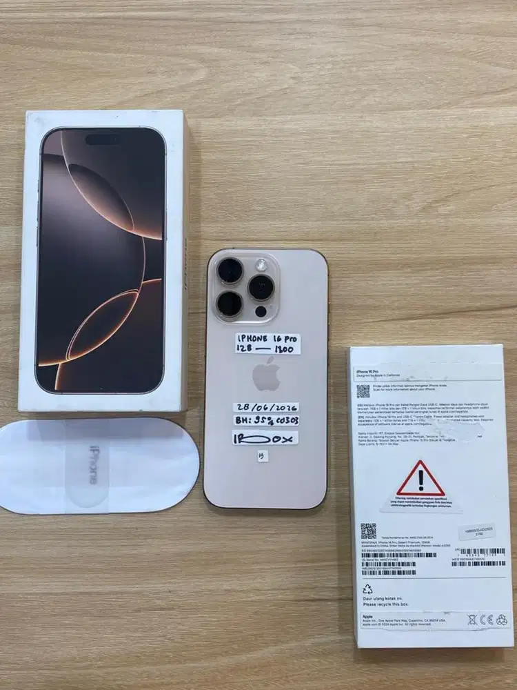 Iphone 16 Pro 128gb desert