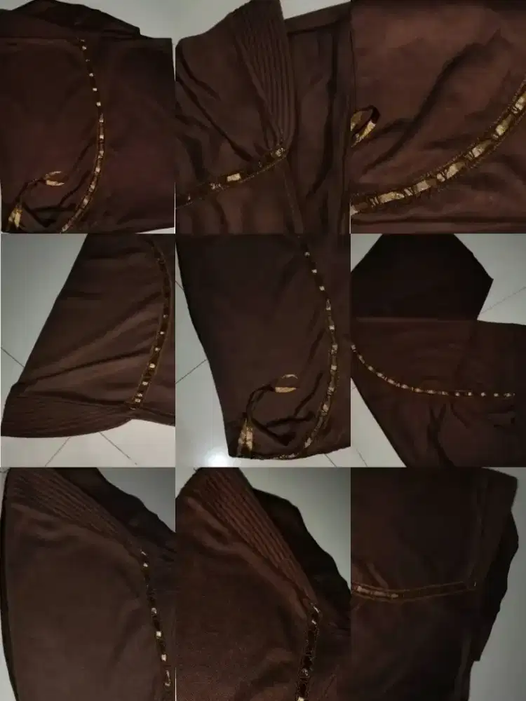 Jilbab/Kerudung Sekolah Serut Samping Instan (Bahan Kaos PE).