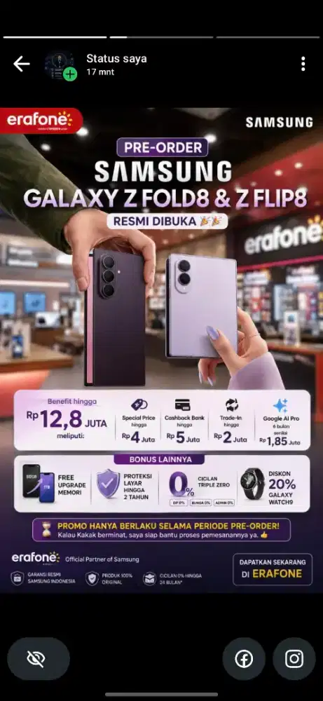 Pre-order samsung foldable8
