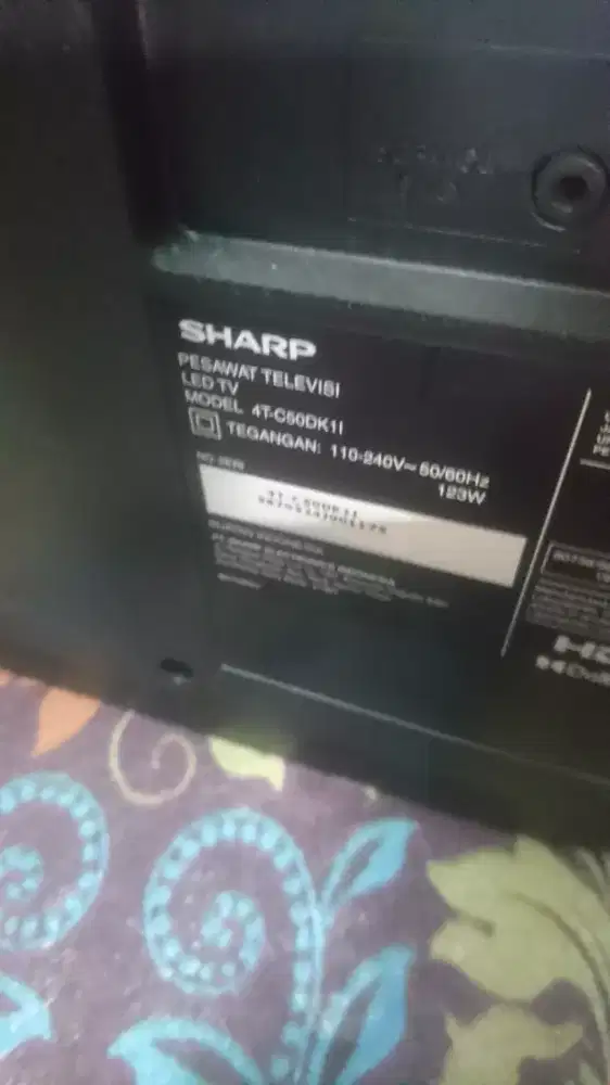 TV sharp 55 inch smart tv