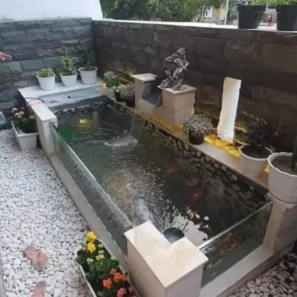 Tukang kolam ikan koi minimalis terdekat