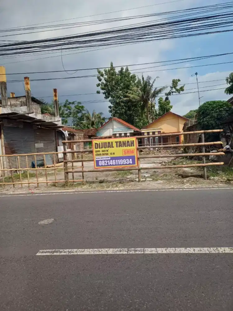 Tanah Di Jual pinggir jalan raya
