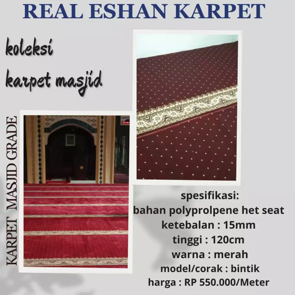 karpet masjid tebal