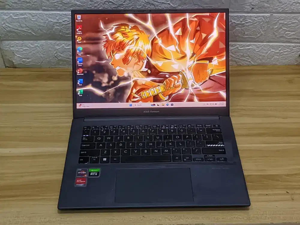 Laptop Asus Vivobook M3400QC Ryzen 5- 5600H RAM 8/ SSD 512 GB