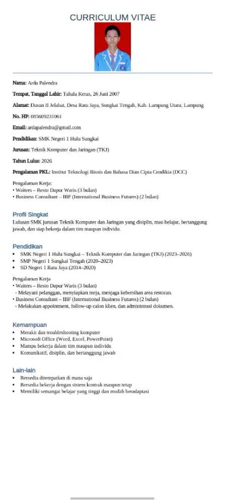 Mencari pekerjaan