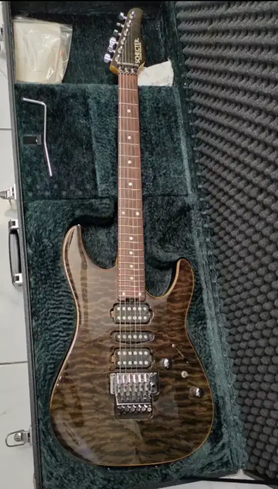 Schecter SD-II-24 Guitar Research Japan 2001 MIJ + Original Hardcase