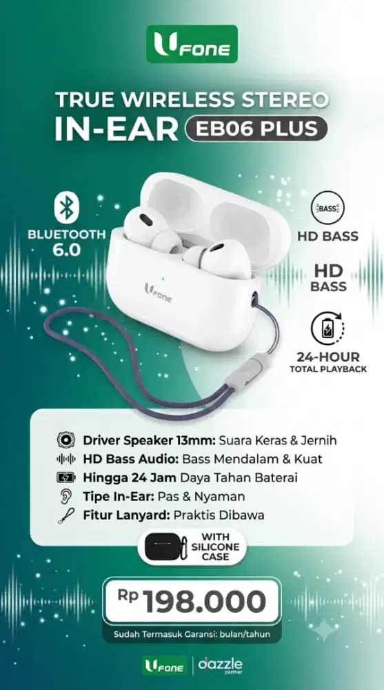 TWS UFONE IN EAR EB06 PLUS